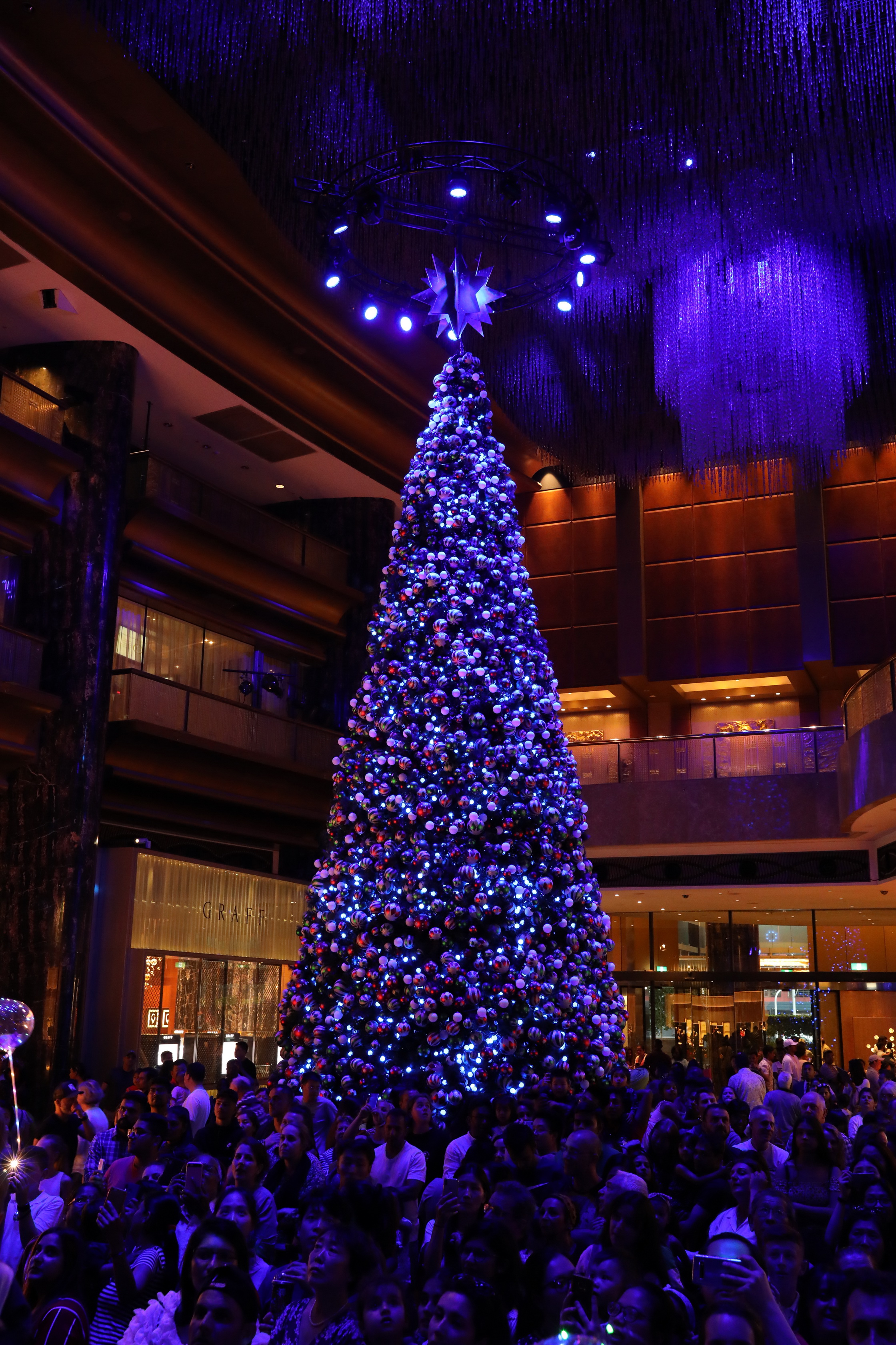 Christmastree im Melbourne Crown Casino